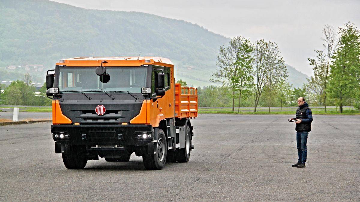 Tatra vyvíjí náklaďák na dálkové ovládání